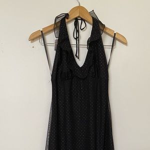 Betsey Johnson halter dress sz medium